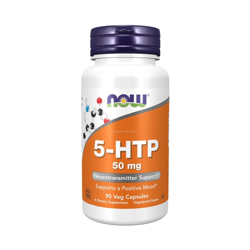 Ảnh sản phẩm NOW - 5-HTP 50mg (90 viên)