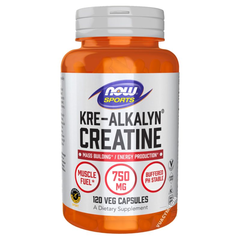 Ảnh sản phẩm NOW - Kre-Alkalyn Creatine (120 viên)