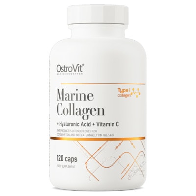 Ảnh sản phẩm OstroVit - Marine Collagen + Hyaluronic Acid + Vitamin C (120 viên) - 1