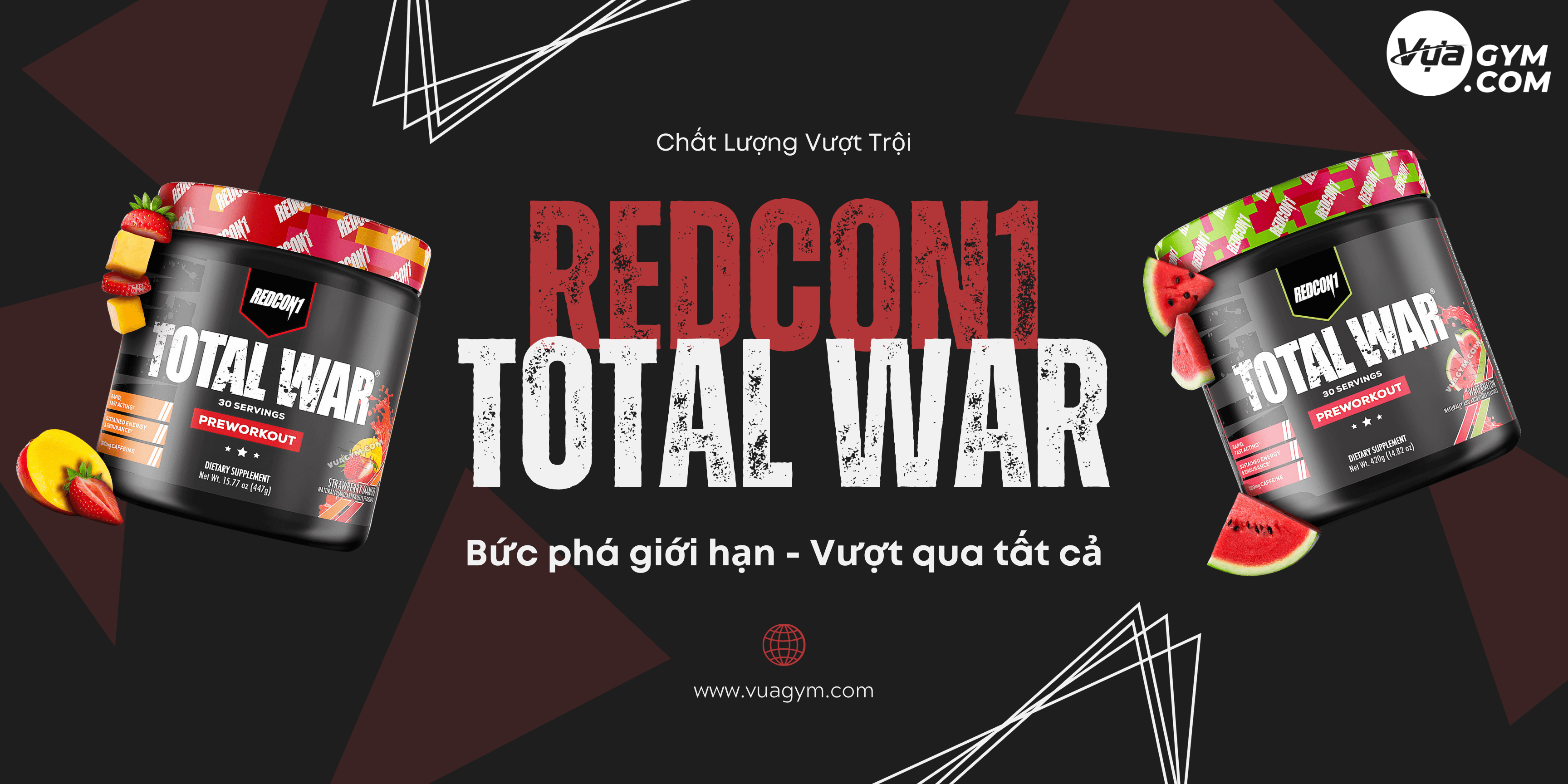 Redcon1 - Total War (30 lần dùng) - redcon1 total war 30sv motavuagym 1