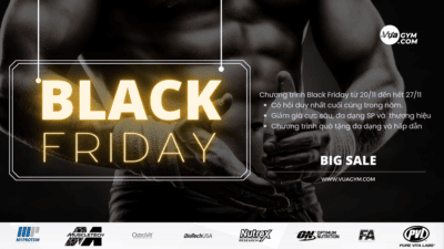SIÊU SALE BLACK FRIDAY 2023 ĐẾN TỪ VỰA GYM