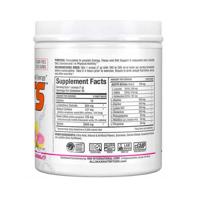 Ảnh sản phẩm Allmax - AminoCuts (30 lần dùng) - 2