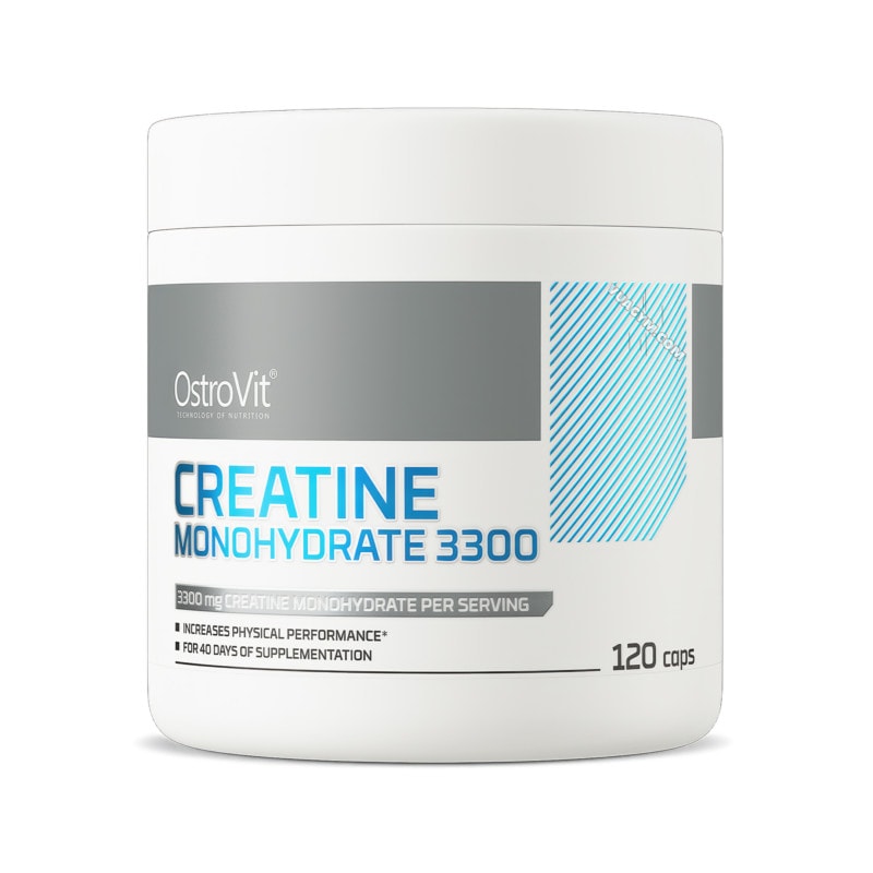 Ảnh sản phẩm OstroVit - Creatine Monohydrate 3300mg (120 viên)
