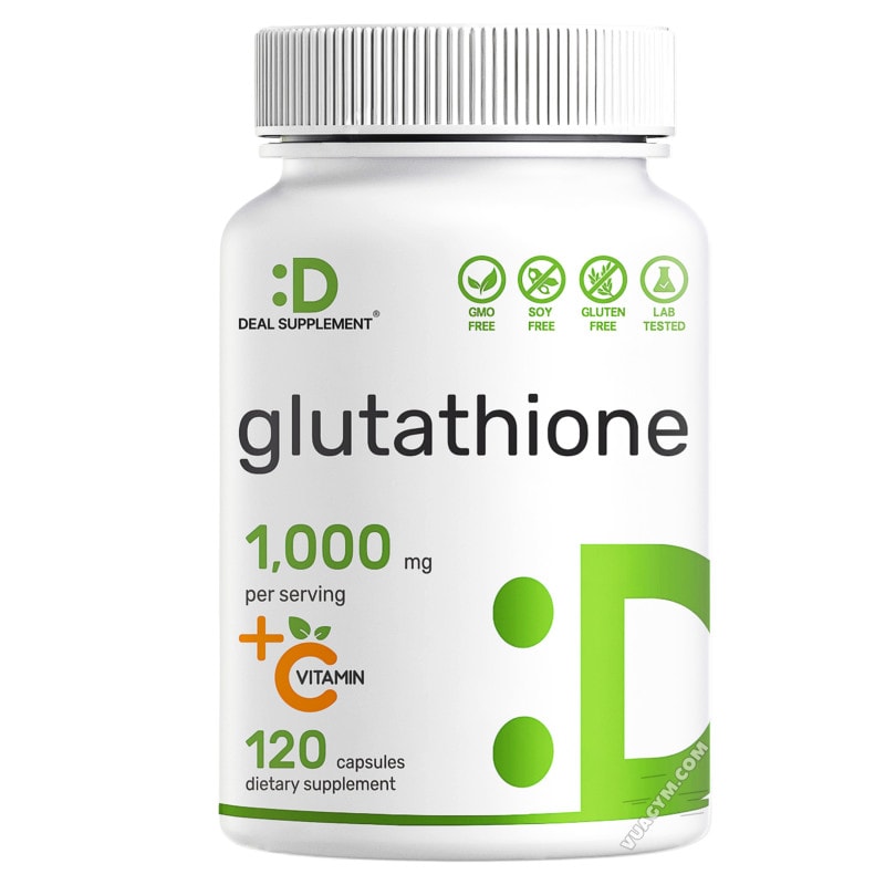 Ảnh sản phẩm Deal Supplement - Glutathione 1000mg / Serving + Vitamin C (120 viên)