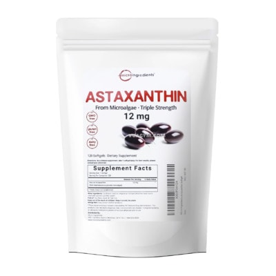 Ảnh sản phẩm Micro Ingredients - Astaxanthin 12mg (120 viên) - 1
