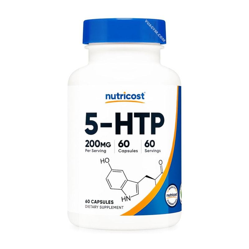 Ảnh sản phẩm Nutricost - 5-HTP 200mg / Capsule (60 viên)