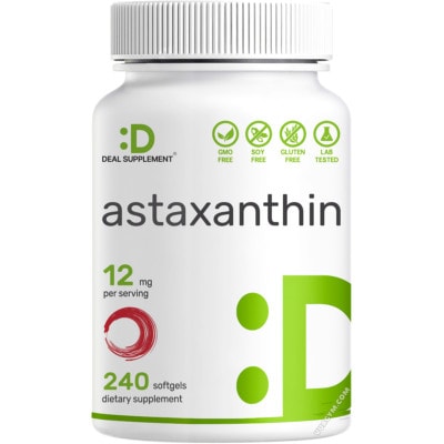 Ảnh sản phẩm Deal Supplement - Astaxanthin 12mg / Serving (240 viên) - 1
