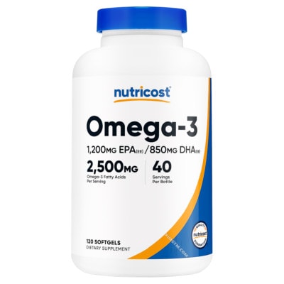Ảnh sản phẩm Nutricost - Omega-3 2500mg (120 viên) - 1