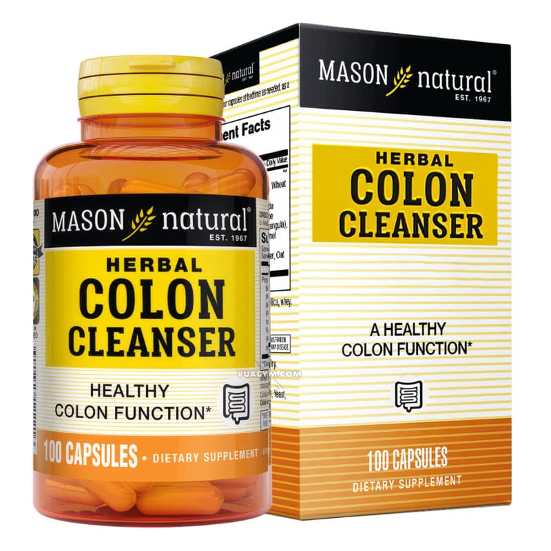 Ảnh sản phẩm Mason - Colon Herbal Cleanser (100 viên)