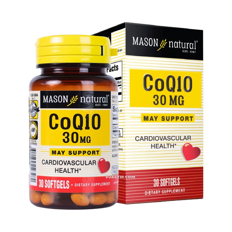 Ảnh sản phẩm Mason - CoQ10 30mg / Softgel (30 viên)