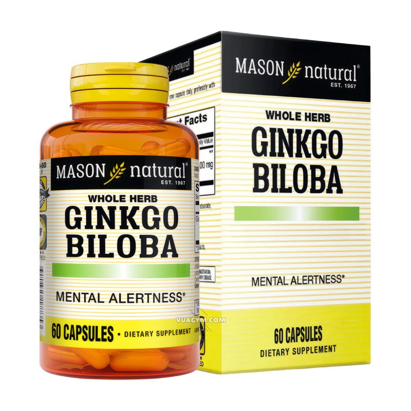 Ảnh sản phẩm Mason - Ginkgo Biloba 125mg / Capsule (60 viên)
