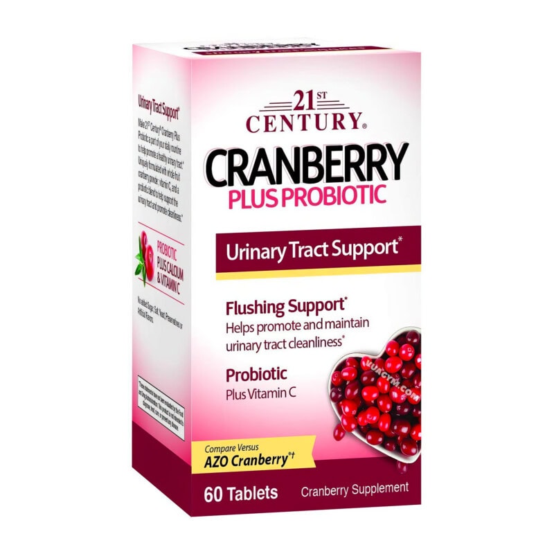 Ảnh sản phẩm 21st Century - Cranberry Plus Probiotic (60 viên)