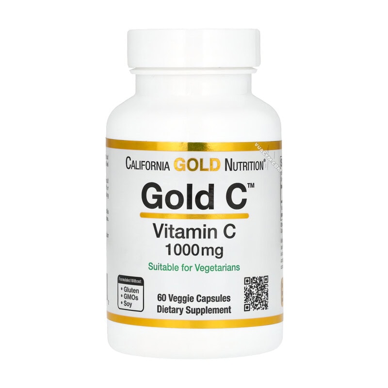 Ảnh sản phẩm California Gold - Gold C Vitamin C 1000mg / Capsule (60 viên)