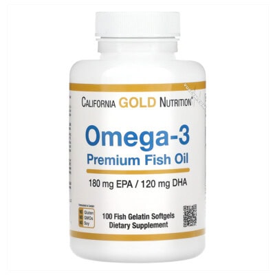 Ảnh sản phẩm California Gold - Omega-3 Premium Fish Oil (100 viên) - 1