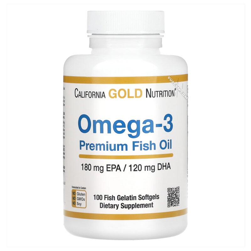 Ảnh sản phẩm California Gold - Omega-3 Premium Fish Oil (100 viên)