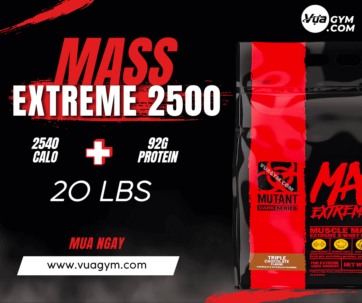 Mutant Mass Extreme 2500 20 Lbs Giá Tốt Nhất Thị Trường 4935