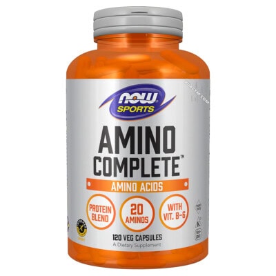 Ảnh sản phẩm NOW - Amino Complete (120 viên) - 1