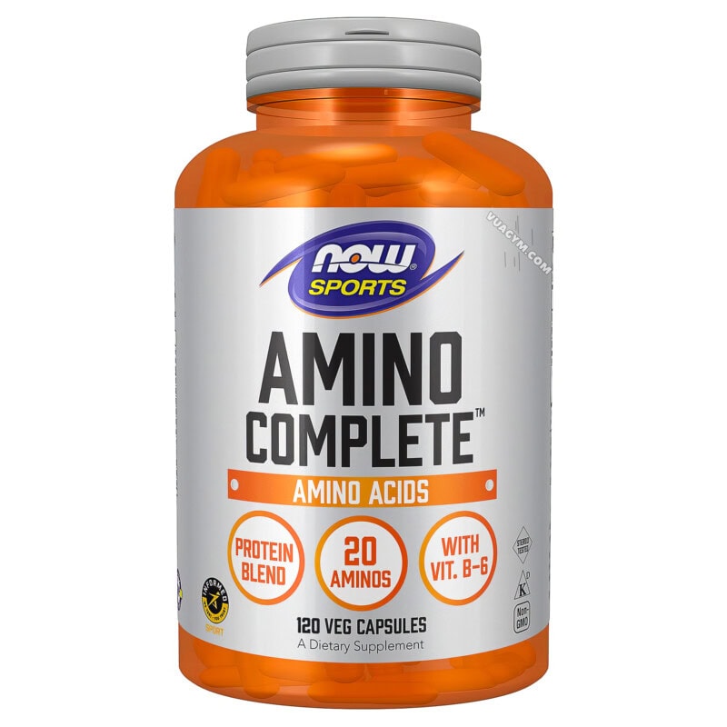 Ảnh sản phẩm NOW - Amino Complete (120 viên)