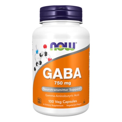 Ảnh sản phẩm NOW - GABA 750mg / Capsule (100 viên) - 1