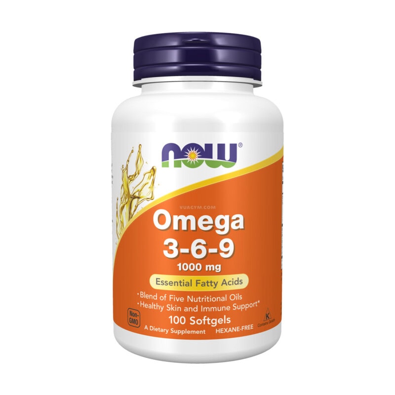 Ảnh sản phẩm NOW - Omega 3-6-9 (100 viên)