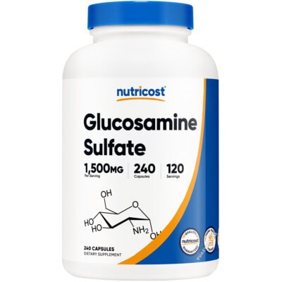 Ảnh sản phẩm Nutricost - Glucosamine Sulfate 1500mg / Serving (240 viên) - 1