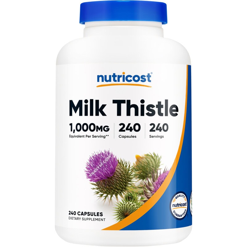 Ảnh sản phẩm Nutricost - Milk Thistle 1000mg / Serving (240 viên)