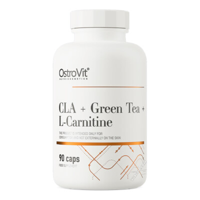 Ảnh sản phẩm OstroVit - CLA + Green Tea + L-carnitine (90 viên) - 1