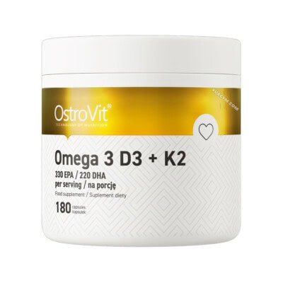 Ảnh sản phẩm OstroVit - Omega 3 D3 + K2 (180 viên) - 1
