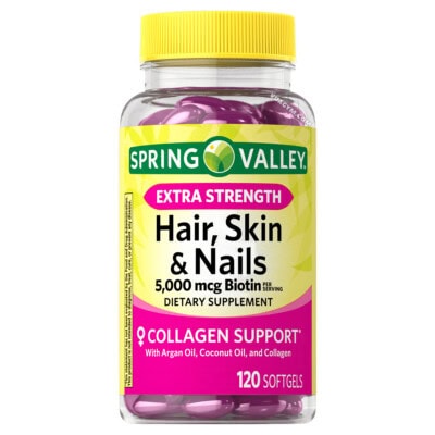 Ảnh sản phẩm Spring Valley - Hair, Skin & Nails (120 viên) - 1
