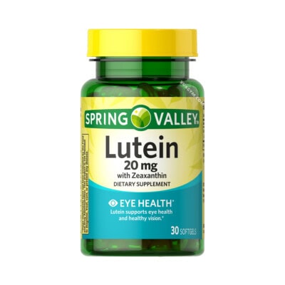 Ảnh sản phẩm Spring Valley - Lutein 20mg / Sofgel + Zeaxanthin (30 viên) - 1