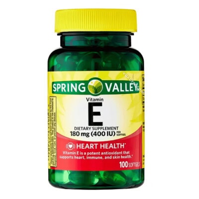 Ảnh sản phẩm Spring Valley - Vitamin E 180mg / Sofgel (100 viên) - 1