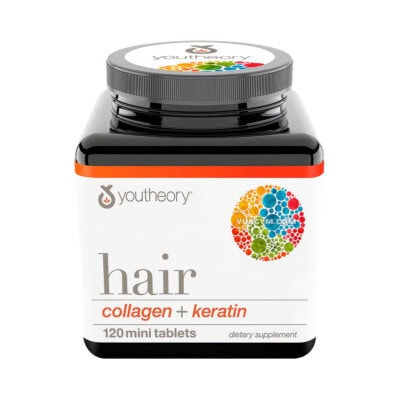 Ảnh sản phẩm Youtheory - Hair, Collagen + Keratin (120 viên) - 1