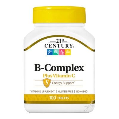 Ảnh sản phẩm 21st Century - B-Complex Plus Vitamin C (100 viên) - 1