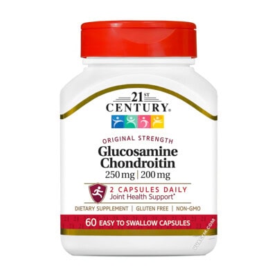 Ảnh sản phẩm 21st Century - Glucosamine 250mg & Chondroitin 200mg / 1 Capsule (60 viên) - 1