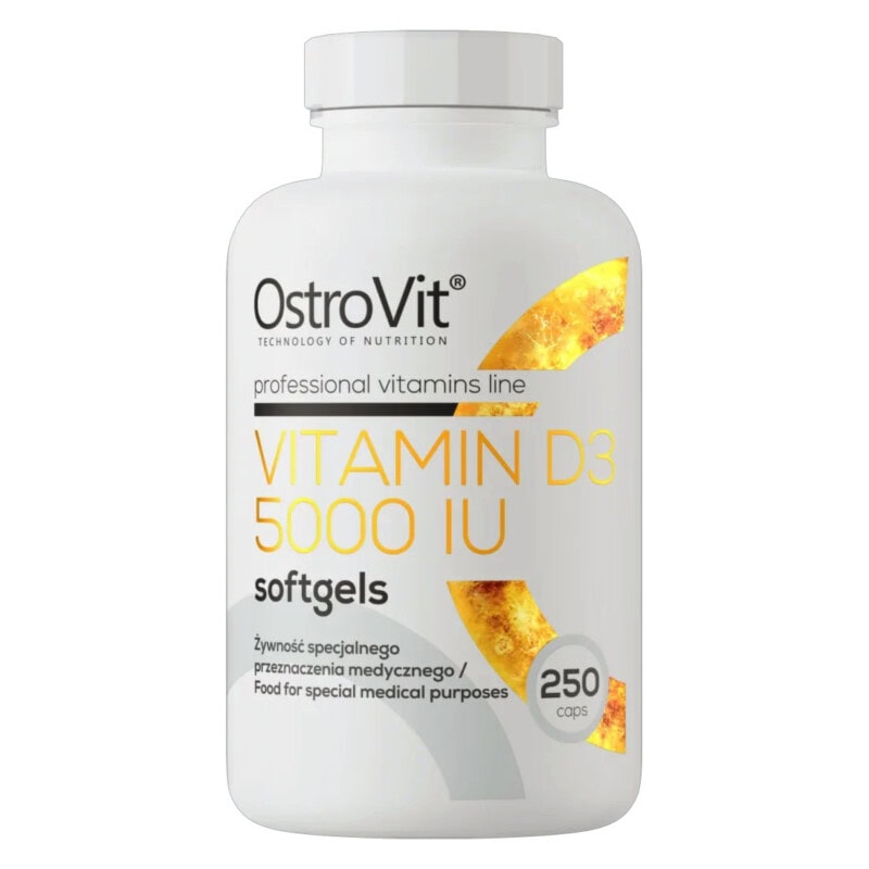 Ảnh sản phẩm OstroVit - Vitamin D3 5000IU (250 viên)