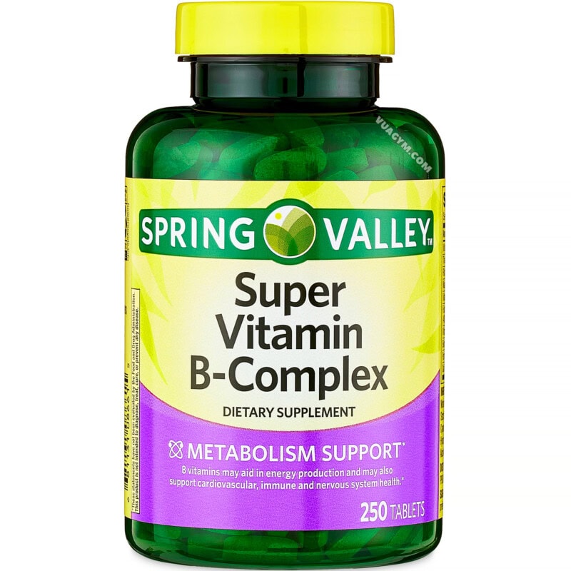 Ảnh sản phẩm Spring Valley - Super Vitamin B-Complex (250 viên)