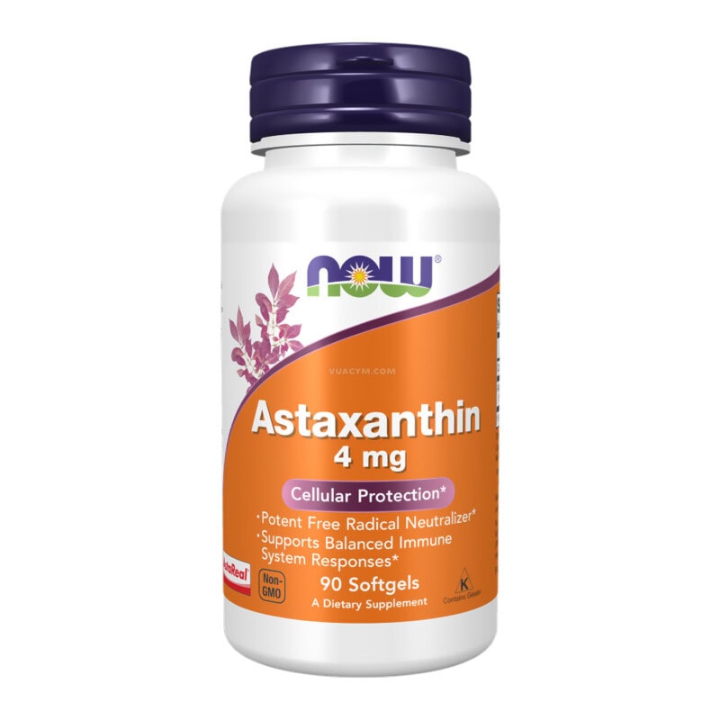 Ảnh sản phẩm NOW - Astaxanthin 4mg (90 viên)