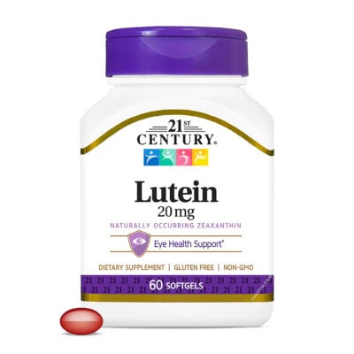 Ảnh sản phẩm 21st Century - Lutein 20 mg / Softgel (60 viên) - 1