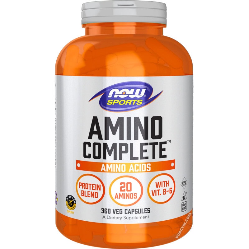 Ảnh sản phẩm NOW - Amino Complete (360 viên)