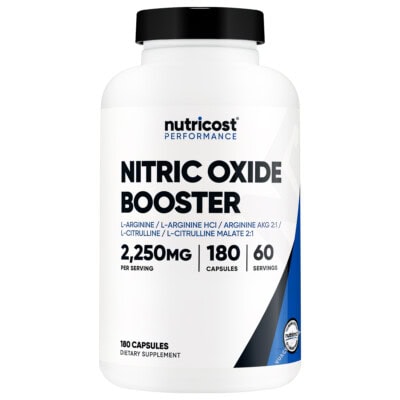 Nutricost - Nitric Oxide Booster (180 viên)