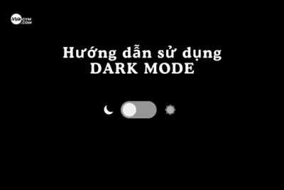 Cách bật/tắt chế độ Dark Mode (nền tối) trên vuagym.com nhanh nhất