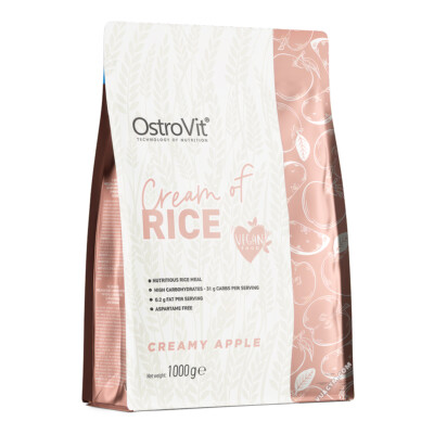OstroVit - Cream of Rice - 1KG. Creamy Apple