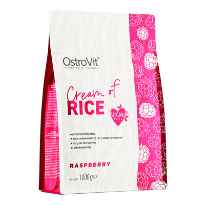 OstroVit - Cream of Rice - 1KG. Raspberry