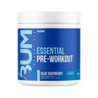 RAW Nutrition - BUM Essential Pre-workout (30 lần dùng) Blue Rasp