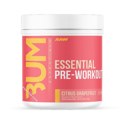 RAW Nutrition - BUM Essential Pre-workout (30 lần dùng) Citrus