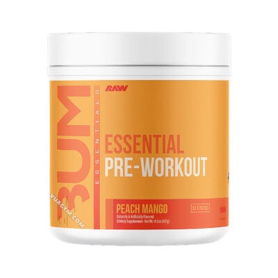 RAW Nutrition - BUM Essential Pre-workout (30 lần dùng) Peach Mango
