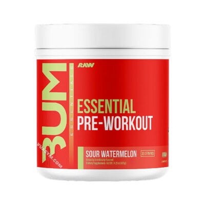 RAW Nutrition - BUM Essential Pre-workout (30 lần dùng) Sour Water