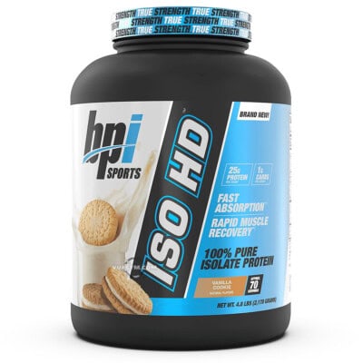 BPI Sports - ISO HD - 5 Lbs - Vanilla Cookie wtm