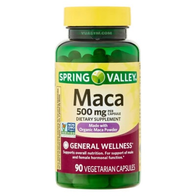 Spring Valley - Maca 500mg / Capsule (90 viên)