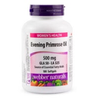 Ảnh thu nhỏ sản phẩm Webber Naturals - Evening Primrose Oil 500mg (GLA 50mg & LA 325mg) / Softgel (180 viên) - 2